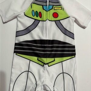 Disney White and Green One Piece Swimwear
